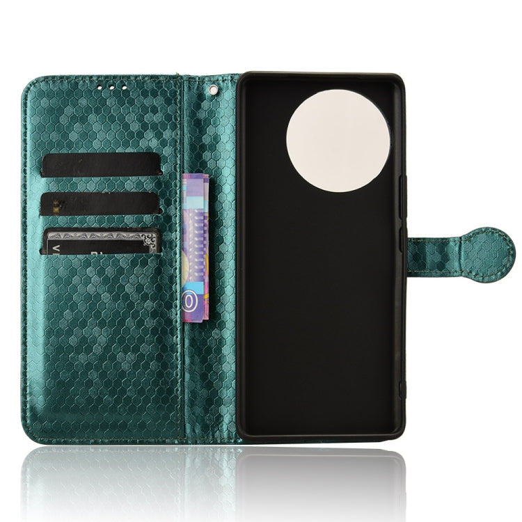 For vivo V30e 5G Honeycomb Dot Texture Leather Phone Case