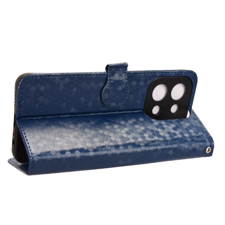 For vivo Y28 4G Honeycomb Dot Texture Leather Phone Case