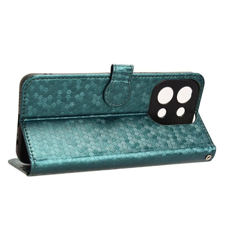 For vivo Y28 4G Honeycomb Dot Texture Leather Phone Case