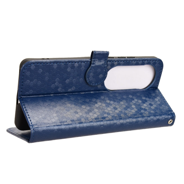 For vivo S19 Honeycomb Dot Texture Leather Phone Case