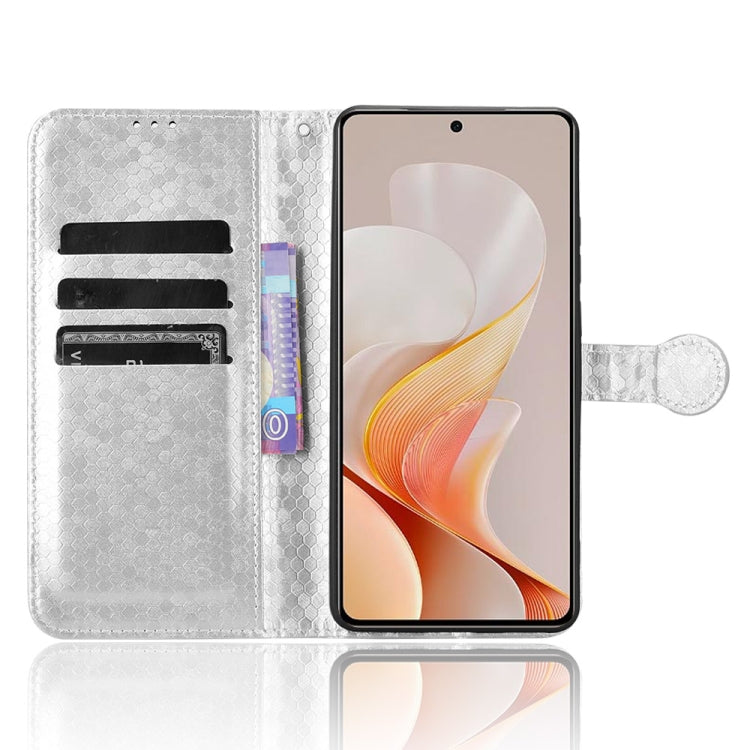 For vivo S19 Honeycomb Dot Texture Leather Phone Case