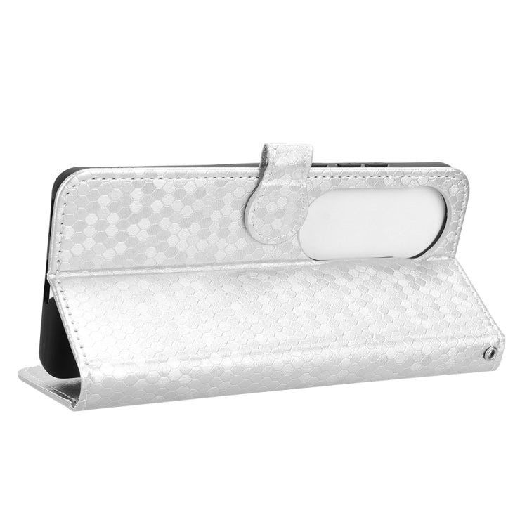 For vivo S19 Honeycomb Dot Texture Leather Phone Case