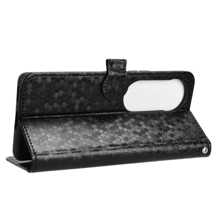 For vivo S19 Pro Honeycomb Dot Texture Leather Phone Case