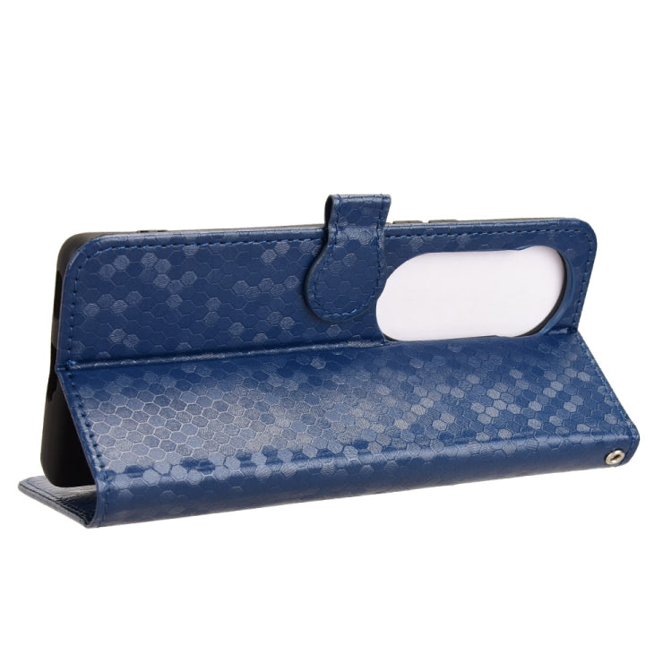For vivo S19 Pro Honeycomb Dot Texture Leather Phone Case