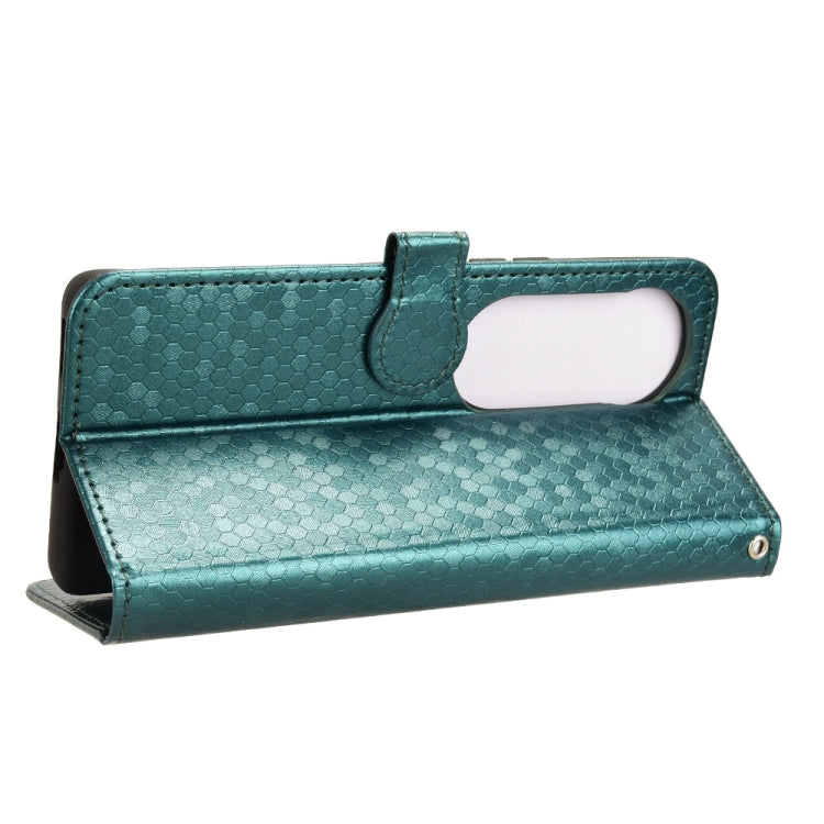 For vivo S19 Pro Honeycomb Dot Texture Leather Phone Case