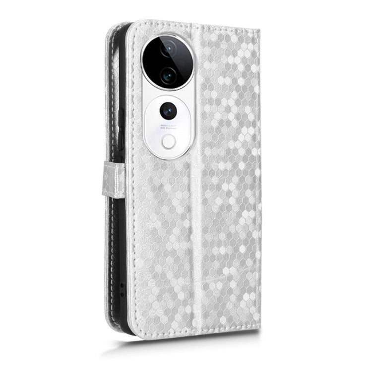 For vivo S19 Pro Honeycomb Dot Texture Leather Phone Case
