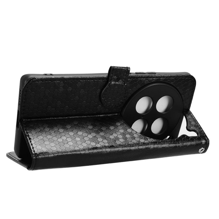 For vivo X100 Ultra Honeycomb Dot Texture Leather Phone Case