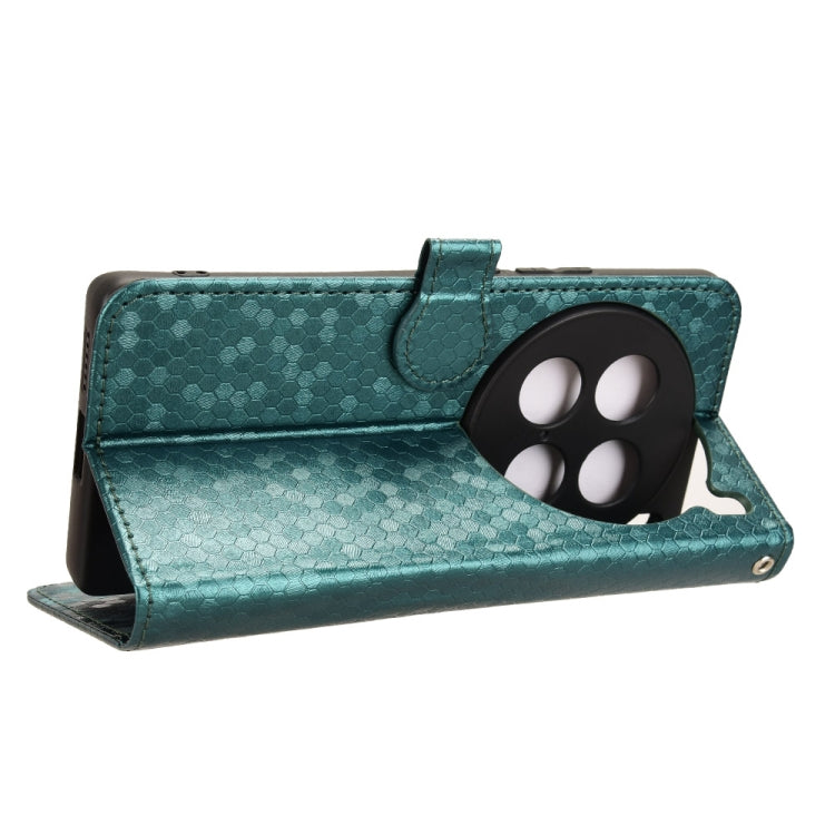 For vivo X100 Ultra Honeycomb Dot Texture Leather Phone Case