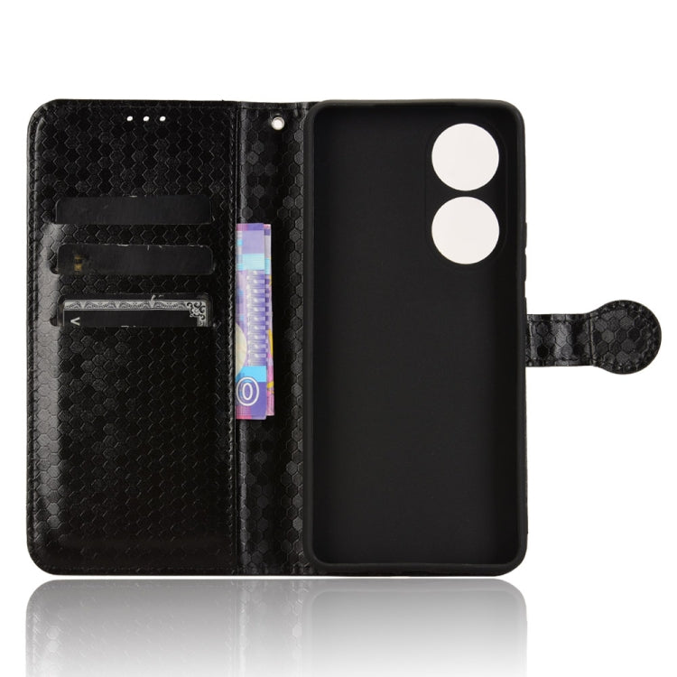 For vivo Y100 5G Honeycomb Dot Texture Leather Phone Case