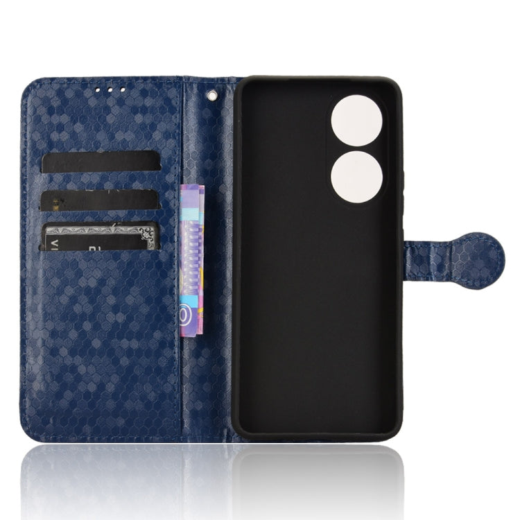 For vivo Y100 5G Honeycomb Dot Texture Leather Phone Case