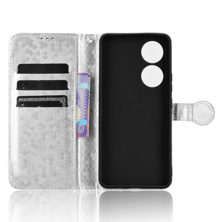 For vivo Y100 5G Honeycomb Dot Texture Leather Phone Case