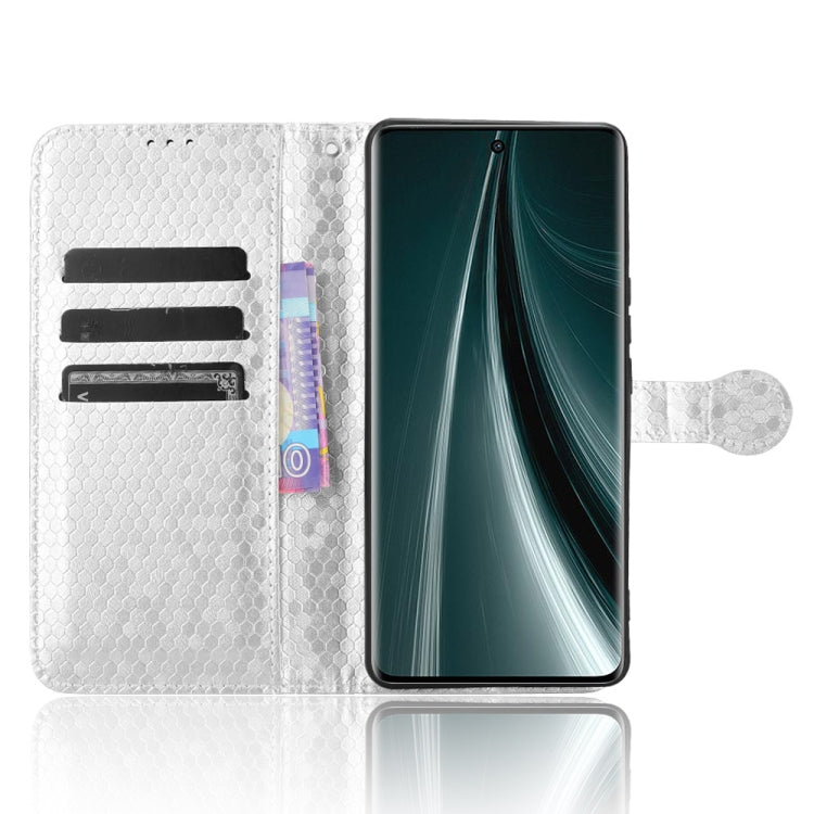 For vivo T3 Pro 5G India / iQOO Z9s Pro 5G Honeycomb Dot Texture Leather Phone Case
