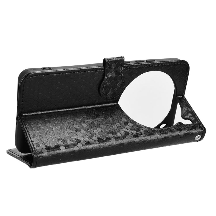 For vivo X200 Pro 5G Honeycomb Dot Texture Leather Phone Case