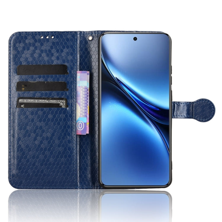 For vivo X200 Pro 5G Honeycomb Dot Texture Leather Phone Case