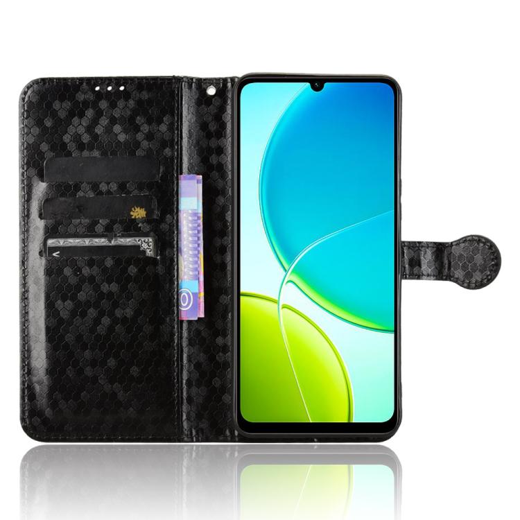 For vivo Y29s 5G / Y04 4G Honeycomb Dot Texture Leather Phone Case