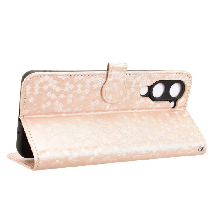 For vivo Y29s 5G / Y04 4G Honeycomb Dot Texture Leather Phone Case