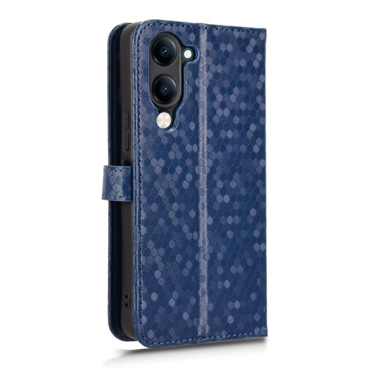 For vivo Y29s 5G / Y04 4G Honeycomb Dot Texture Leather Phone Case