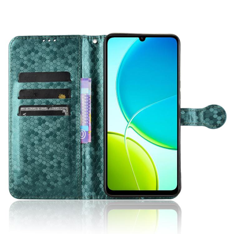 For vivo Y29s 5G / Y04 4G Honeycomb Dot Texture Leather Phone Case