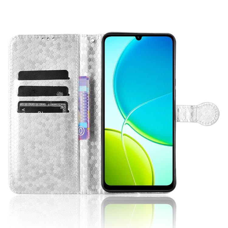 For vivo Y29s 5G / Y04 4G Honeycomb Dot Texture Leather Phone Case