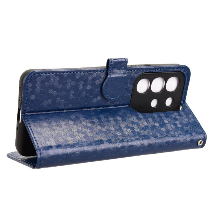 For vivo Y29 4G Global / T4x Honeycomb Dot Texture Leather Phone Case