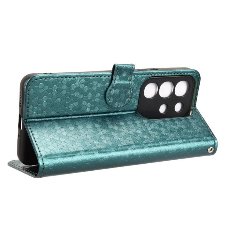 For vivo Y29 4G Global / T4x Honeycomb Dot Texture Leather Phone Case