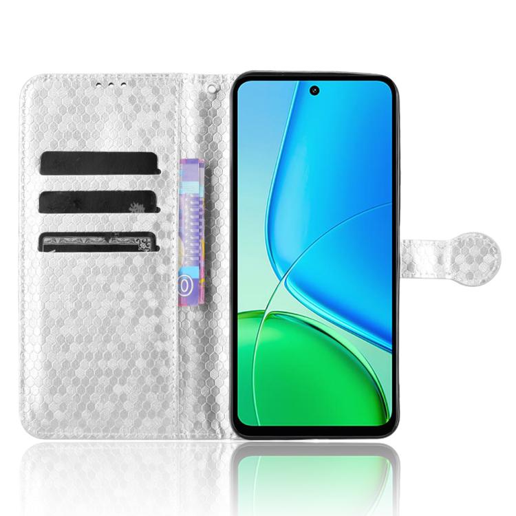 For vivo Y29 4G Global / T4x Honeycomb Dot Texture Leather Phone Case