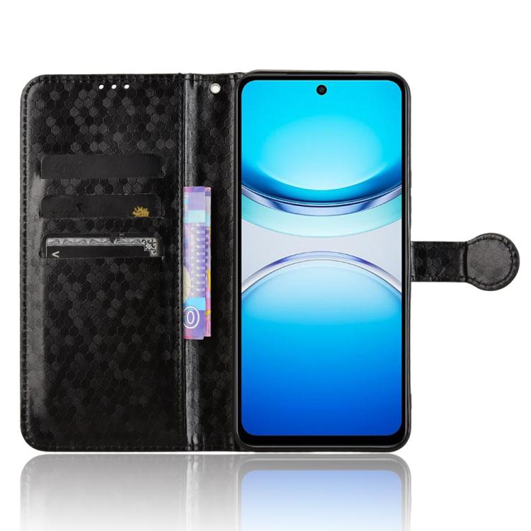 For vivo Y39 5G / Y300i Honeycomb Dot Texture Leather Phone Case
