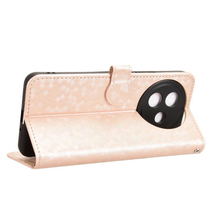 For vivo Y39 5G / Y300i Honeycomb Dot Texture Leather Phone Case