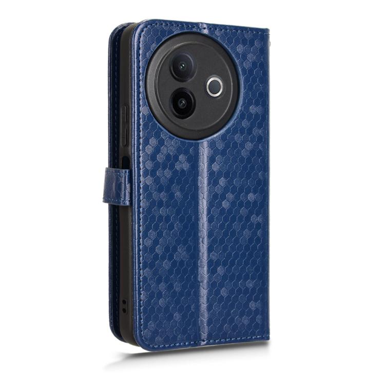 For vivo Y39 5G / Y300i Honeycomb Dot Texture Leather Phone Case