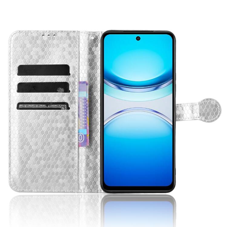 For vivo Y39 5G / Y300i Honeycomb Dot Texture Leather Phone Case