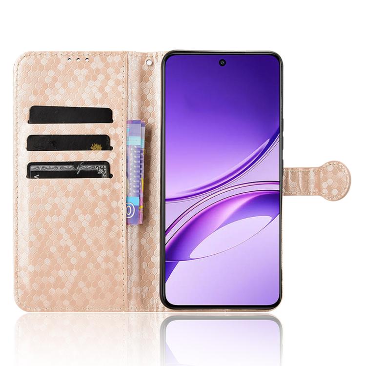 For vivo V50 Lite 5G Global Honeycomb Dot Texture Leather Phone Case