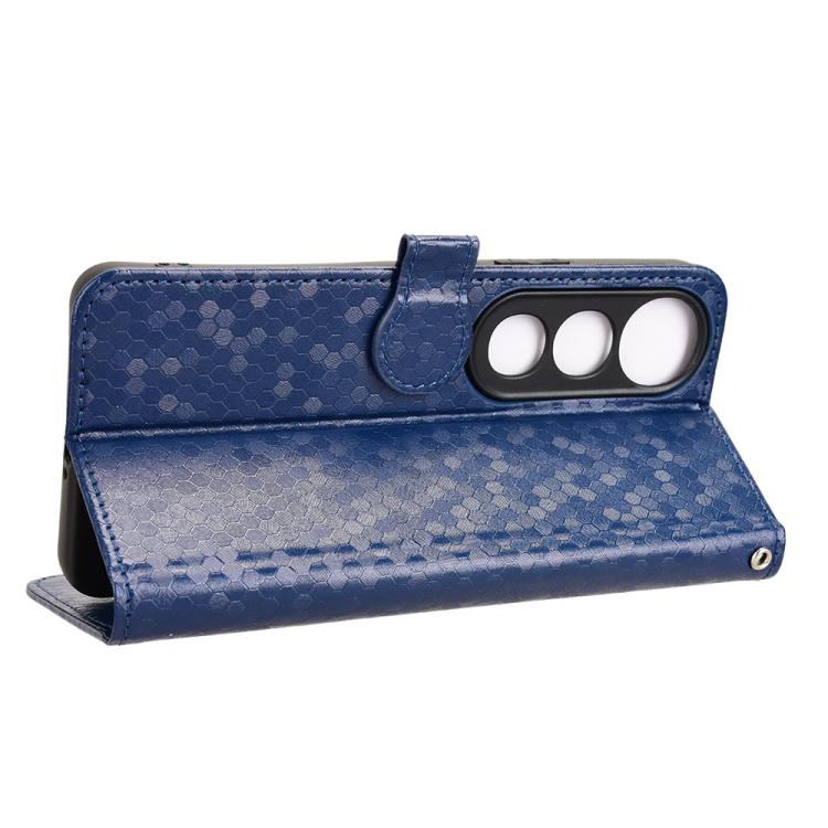 For vivo V50 Lite 5G Global Honeycomb Dot Texture Leather Phone Case