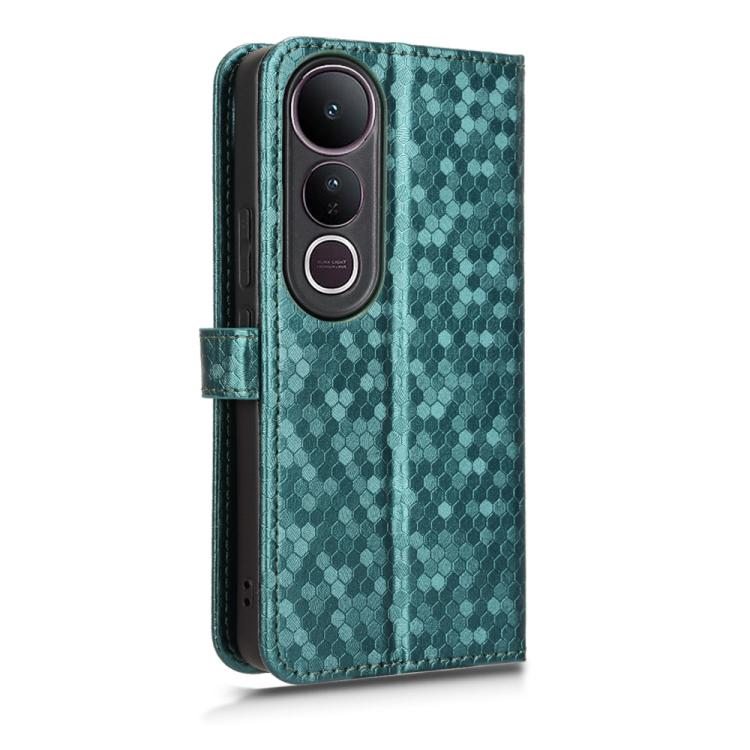 For vivo V50 Lite 5G Global Honeycomb Dot Texture Leather Phone Case