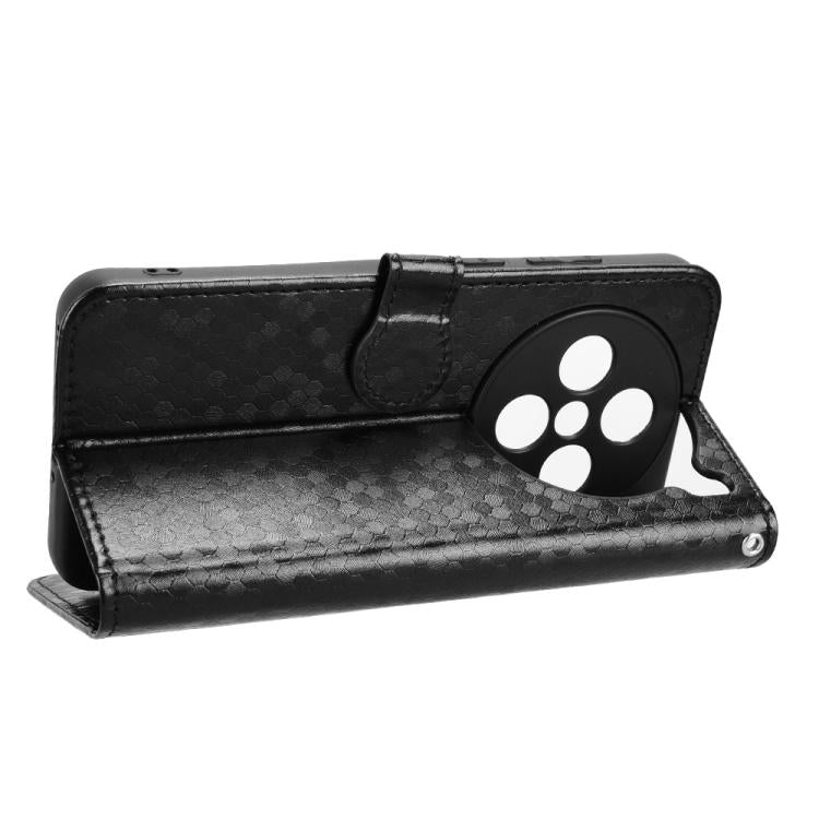 For vivo X200s 5G Honeycomb Dot Texture Leather Phone Case