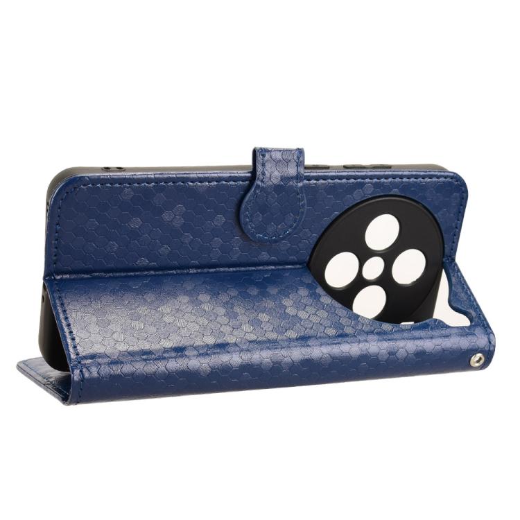 For vivo X200s 5G Honeycomb Dot Texture Leather Phone Case