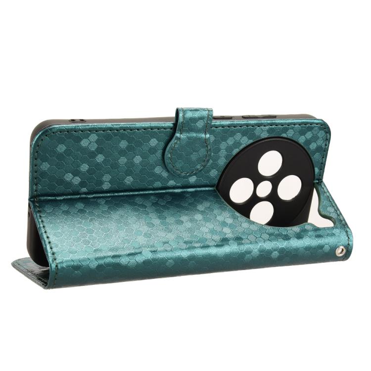 For vivo X200s 5G Honeycomb Dot Texture Leather Phone Case