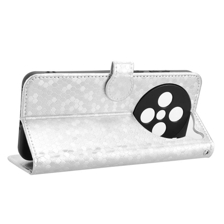 For vivo X200s 5G Honeycomb Dot Texture Leather Phone Case