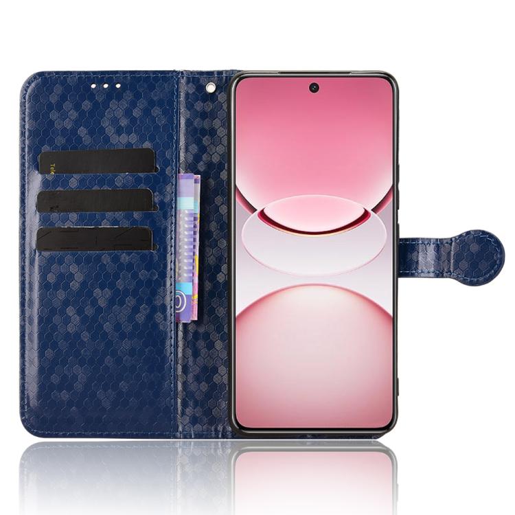 For vivo Y300 Pro 5G / iQOO Z10 5G India Honeycomb Dot Texture Leather Phone Case