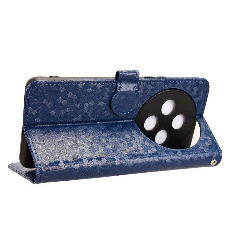For vivo Y300 Pro 5G / iQOO Z10 5G India Honeycomb Dot Texture Leather Phone Case