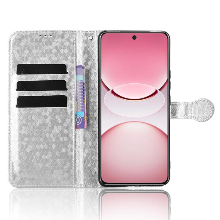 For vivo Y300 Pro 5G / iQOO Z10 5G India Honeycomb Dot Texture Leather Phone Case