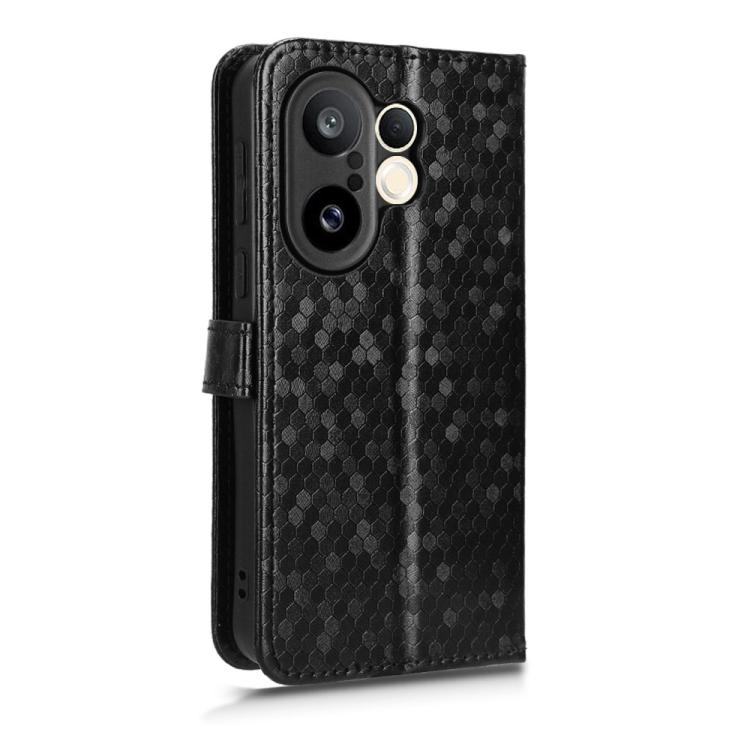 For vivo X200 FE / S30 Pro mini Honeycomb Dot Texture Leather Phone Case