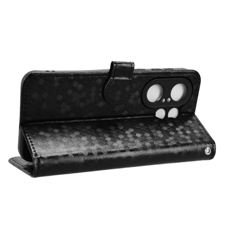 For vivo X200 FE / S30 Pro mini Honeycomb Dot Texture Leather Phone Case