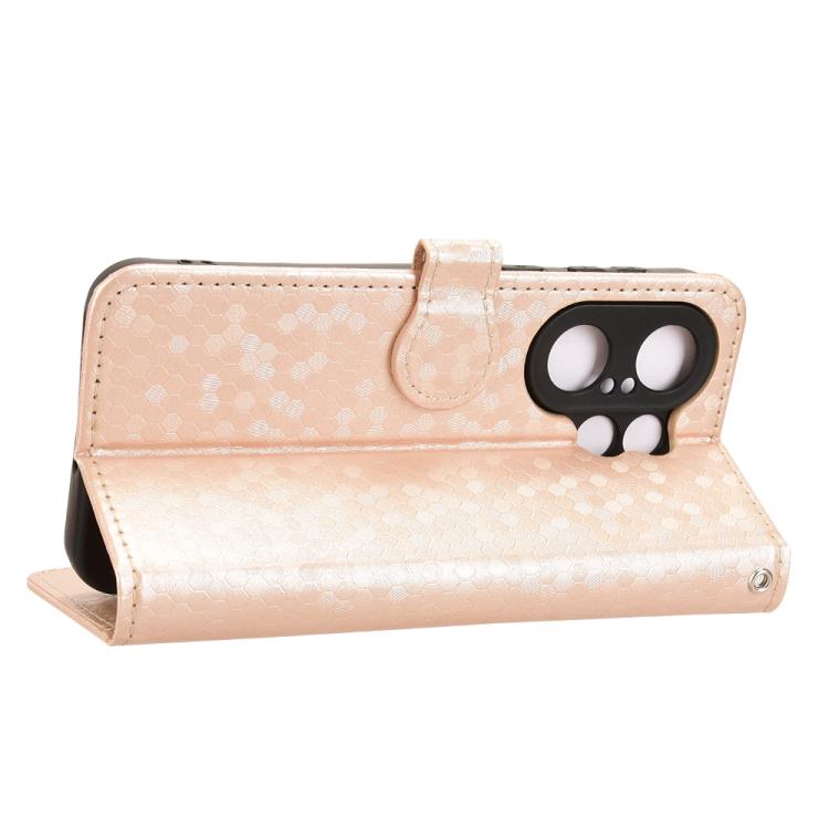 For vivo X200 FE / S30 Pro mini Honeycomb Dot Texture Leather Phone Case