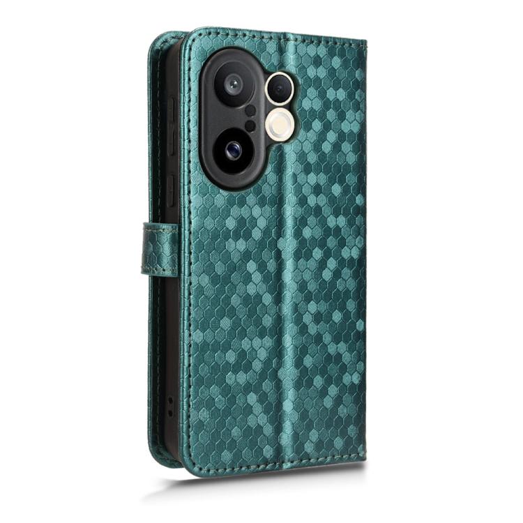 For vivo X200 FE / S30 Pro mini Honeycomb Dot Texture Leather Phone Case