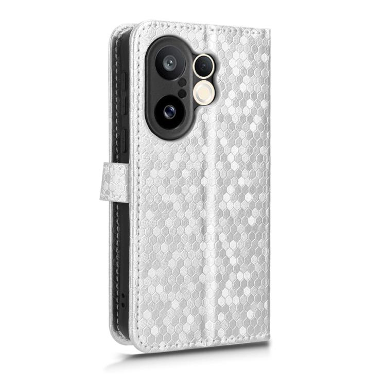 For vivo X200 FE / S30 Pro mini Honeycomb Dot Texture Leather Phone Case