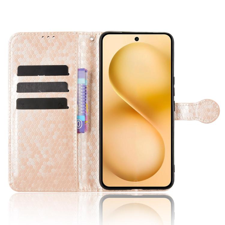 For vivo V60 5G Honeycomb Dot Texture Leather Phone Case
