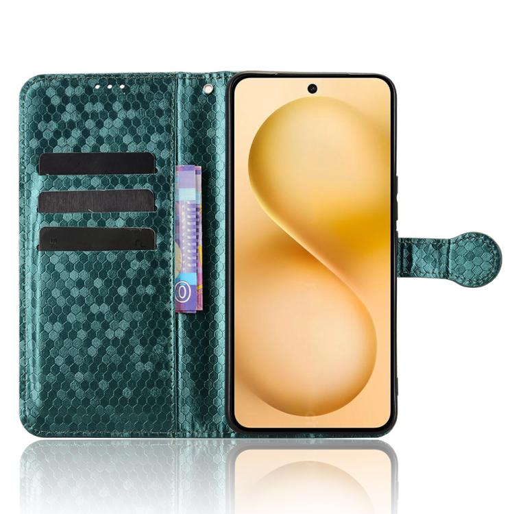 For vivo V60 5G Honeycomb Dot Texture Leather Phone Case