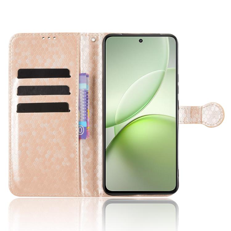 For vivo Y400 5G Global Honeycomb Dot Texture Leather Phone Case