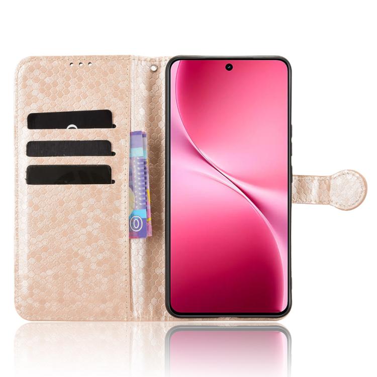 For vivo V60 Lite 4G / 5G Honeycomb Dot Texture Leather Phone Case