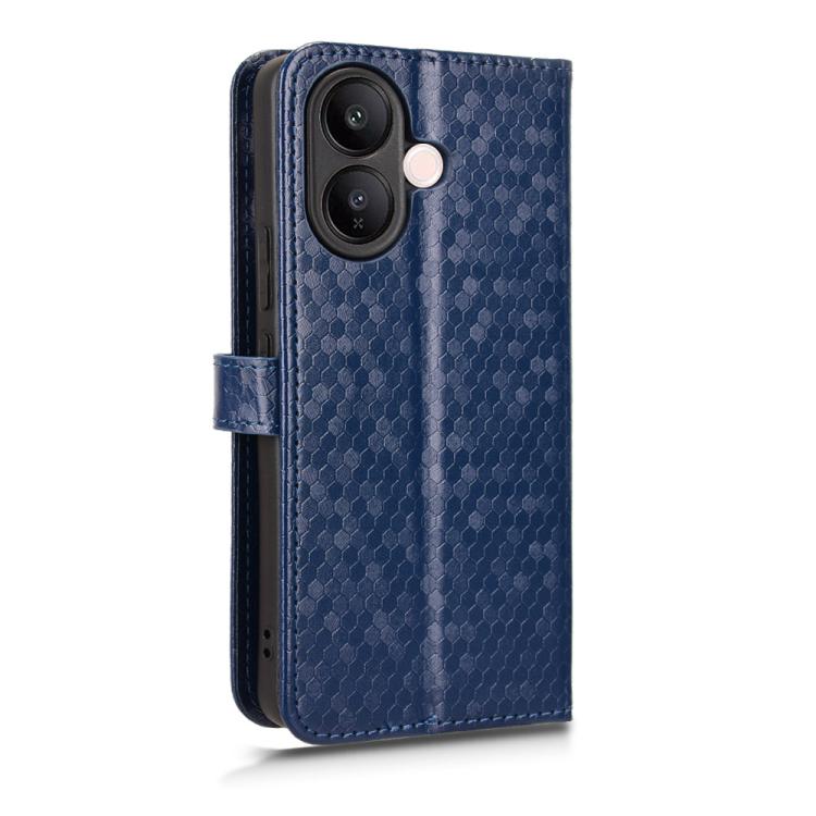 For vivo V60 Lite 4G / 5G Honeycomb Dot Texture Leather Phone Case